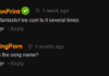 Two Types of Comments on Pornhub