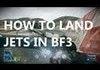 how to land jets in bf3