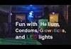 How to use a condom. Party with it, duh!