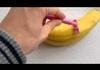 How to properly shave a banana