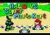 Halo vs Mario in Mario Kart
