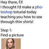 How To See Through Clothes Wth Photoshop