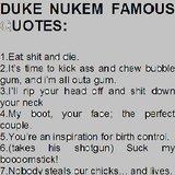 duke nukem eat shit and die duke nukem eat shit and die